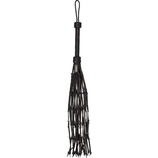AZOTADOR DE CUERO CON ALAMBRE - Azotador BDSM Bondage - Sex Shop ARTICULOS EROTICOS