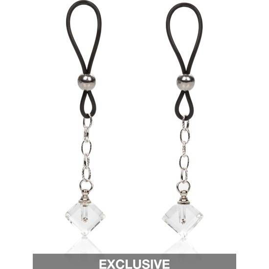 COLGANTES PARA PEZONES - GEMA DE CRISTAL - Pezoneras - SEXSHOP