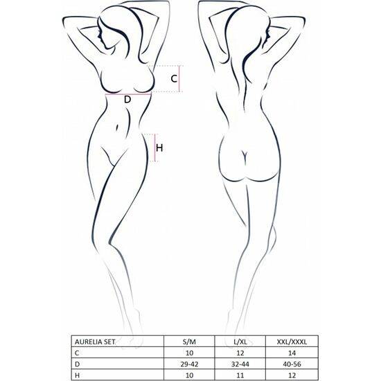 CONJUNTO SEXY PARA NOVIA DE RASO Y ENCAJE MARFIL - Conjuntos - SEXSHOP