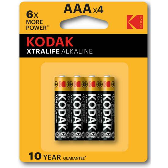 KODAK XTRALIFE ALKALINE AAA - 4UDS - varios - pilas - Sex Shop ARTICULOS EROTICOS