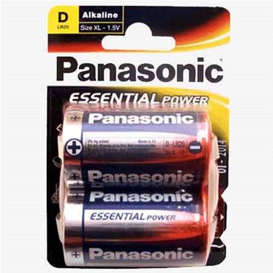 PILA LR20 PANASONIC ALCALINA - varios - pilas - Sex Shop ARTICULOS EROTICOS