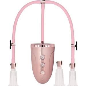 SET DE BOMBA PARA PEZONES Y CLITORIS - MEDIUM - PIN - Bombas Succionadoras - SEXSHOP