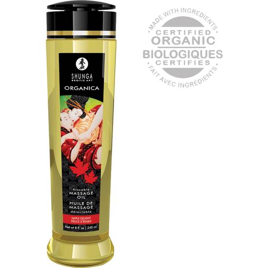 SHUNGA ACEITE COMESTIBLE DE MASAJE EROTICO ORGANICA - Varios - SEXSHOP