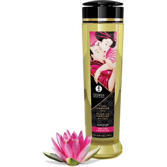 SHUNGA ACEITE DE MASAJE EROTICO AMOR - Cosmética Erótica Varios - Sex Shop ARTICULOS EROTICOS