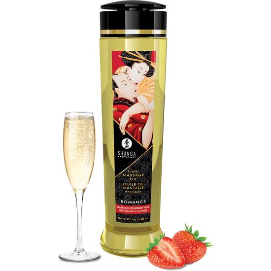 SHUNGA ACEITE DE MASAJE EROTICO ROMANCE - Cosmética Erótica Varios - Sex Shop ARTICULOS EROTICOS