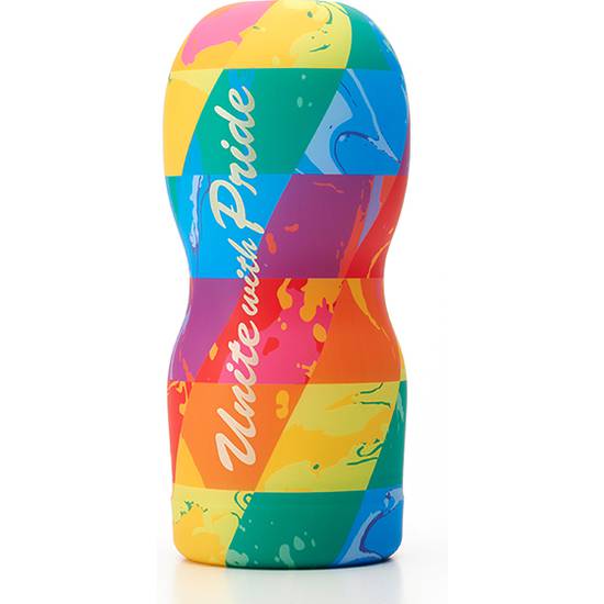 TENGA - MASTURBADOR ORIGINAL VACUUM CUP RAINBOW UNITE WITH PRIDE - Lenceria Sexy Femenina Braguitas y Tangas -Sex Shop ARTICULOS EROTICOS