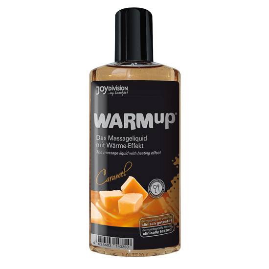 ACEITE DE MASAJE EFECTO CALOR CARAMELO - Cosmética Erótica con sabores - Sex Shop ARTICULOS EROTICOS