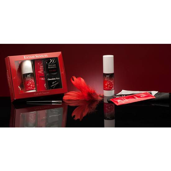 EXTASE SENSUEL COFFRET SENSUAL DE VOYAGE - Cosmética Erótica kit - Sex Shop ARTICULOS EROTICOS