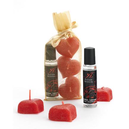 EXTASE SENSUEL NOCHES DE SEDA - Cosmética Erótica kit - Sex Shop ARTICULOS EROTICOS