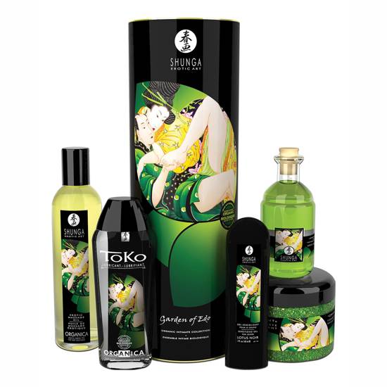 SHUNGA COLECCION JARDIN DE EDO - Cosmética Erótica kit - Sex Shop ARTICULOS EROTICOS