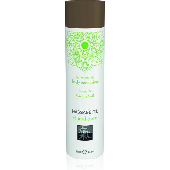 ACEITE DE MASAJE ESTIMULANTE - LOTUS Y COCO 100ML - Cosmetica Erótica Aceites Aromáticos - Sex Shop ARTICULOS EROTICOS