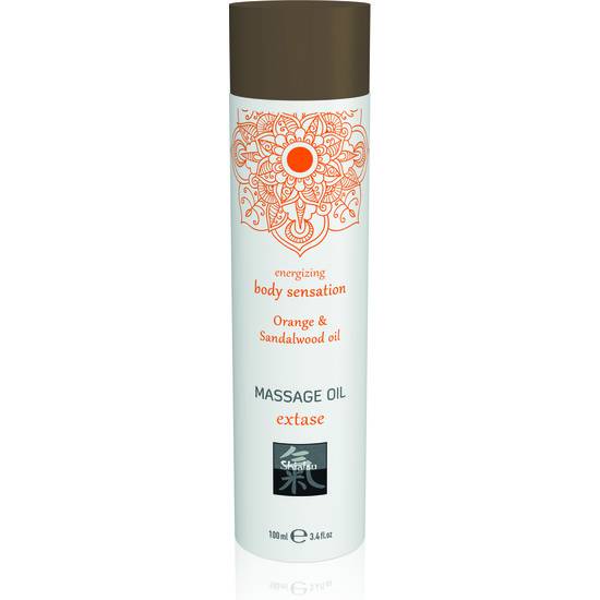 ACEITE DE MASAJE EXTASE - NARANJA Y SÁNDALO 100ML - Cosmetica Erótica Aceites Aromáticos - Sex Shop ARTICULOS EROTICOS