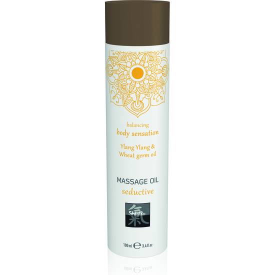 ACEITE DE MASAJE SEDUCTIVE - YLANG YLAN Y ACEITE DE GERMEN DE TRIGO 100ML - Cosmetica Erótica Aceites Aromáticos - Sex Shop ARTICULOS EROTICOS
