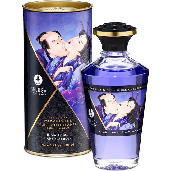 ACEITE EFECTO CALOR FRUTAS EXÓTICAS 100ML - Cosmética Erótica con sabores - Sex Shop ARTICULOS EROTICOS