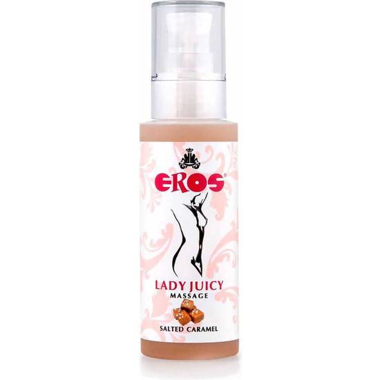 EROS LADY ACEITE DE MASAJE CARAMELO 125ML - Cosmética Erótica con sabores - Sex Shop ARTICULOS EROTICOS