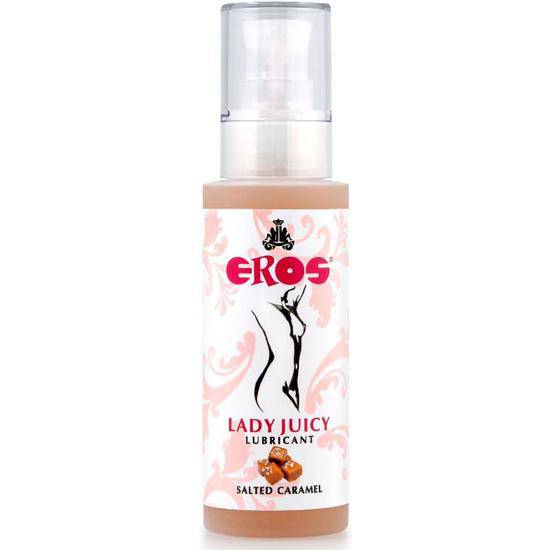 EROS LADY LUBRICANTE SABOR CARAMELO 125ML - Cosmética Erótica con sabores - Sex Shop ARTICULOS EROTICOS