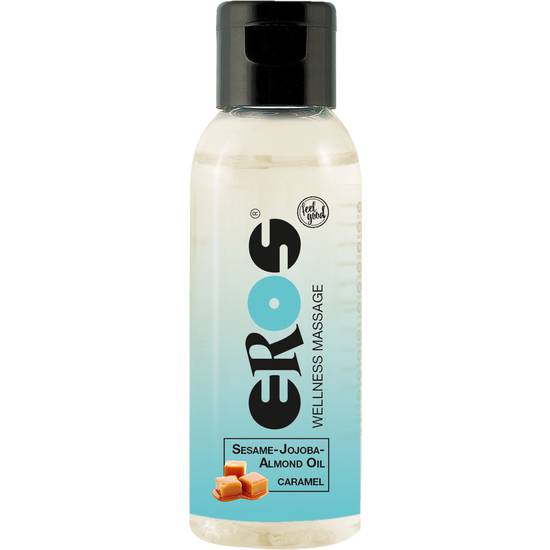 EROS WELLNESS ACEITE DE MASAJE CARAMELO 50ML - Cosmetica Erótica Aceites Aromáticos - Sex Shop ARTICULOS EROTICOS