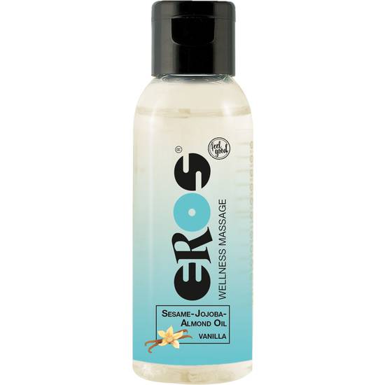 EROS WELLNESS ACEITE DE MASAJE VAINILLA 50ML - Cosmetica Erótica Aceites Aromáticos - Sex Shop ARTICULOS EROTICOS