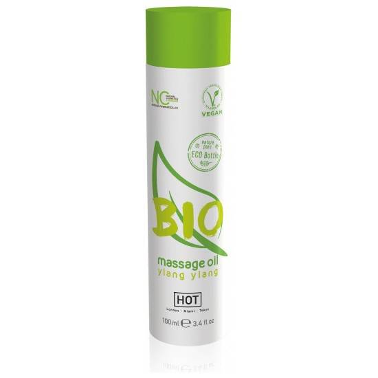 HOT BIO ACEITE DE MASAJE YLANG YLANG 100ML - Cosmetica Erótica Aceites Aromáticos - Sex Shop ARTICULOS EROTICOS