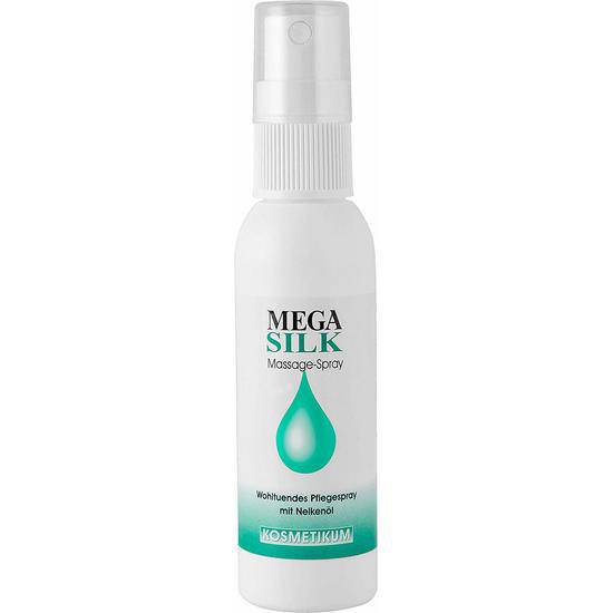 MEGASILK SPRAY DE MASAJE 50ML - Cosmética Erótica Cremas Masaje - Sex Shop ARTICULOS EROTICOS