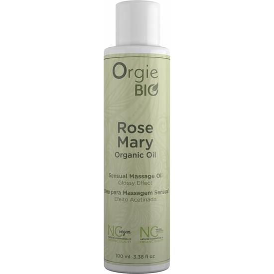 ORGIE - BIO ACEITE DE MASAJE ORGANICO - 100 ML - Cosmética Erótica Cremas Masaje - Sex Shop ARTICULOS EROTICOS