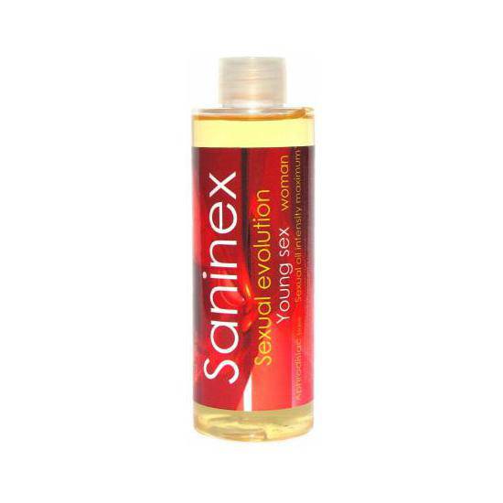 SANINEX SEXUAL EVOLUTION SEXO JOVEN MUJER 200 ML - Cosmética Erótica Natural - Sex Shop ARTICULOS EROTICOS