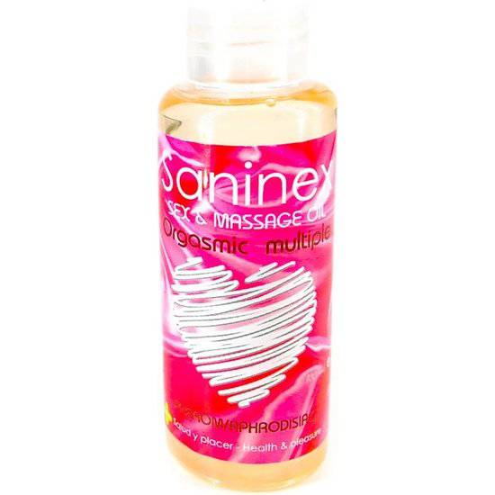 SEX & MASSAGE ACEITE ORGÁSMICO MÚLTIPLE 100ML - Cosmética Erótica Varios - Sex Shop ARTICULOS EROTICOS