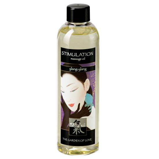 SHIATSU ACEITE AFRODISIACO DE MASAJE DE YLANG YLANG - Cosmetica Erótica Aceites Aromáticos - Sex Shop ARTICULOS EROTICOS