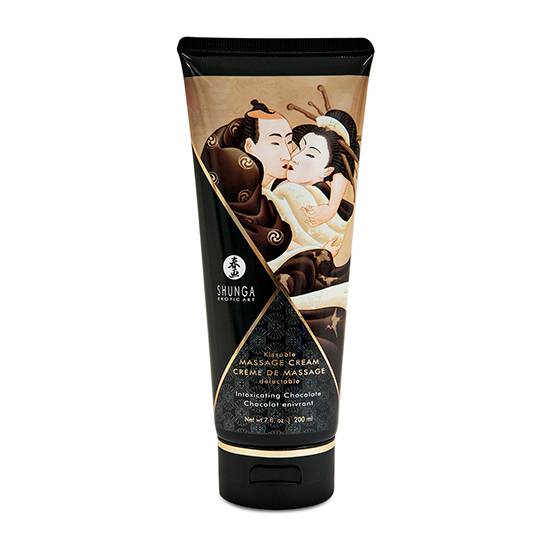 SHUNGA CREMA MASAJE CHOCOLATE 200ML - Cosmética Erótica Cremas Masaje - Sex Shop ARTICULOS EROTICOS