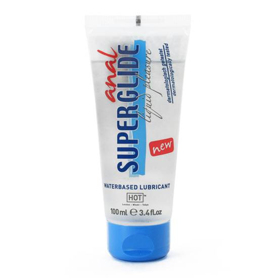 ANAL SUPERGLIDE LUBRICANTE BASE AGUA 100 ML - Cosmética Erótica con Base de Agua - Sex Shop ARTICULOS EROTICOS