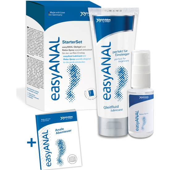 EASY ANAL KIT PARA PRINCIPIANTES - Lubricantes Anales Cosmetica Erótica - Sex Shop ARTICULOS EROTICOS