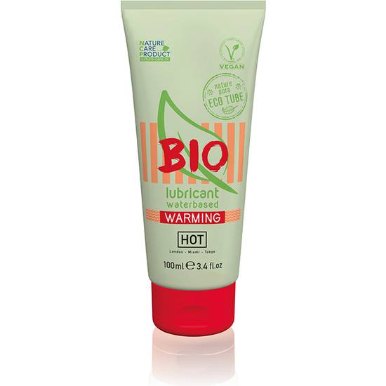 HOT BIO LUBRICANTE BASE DE AGUA EFECTO CALOR 100ML - Cosmética Erótica con Base de Agua - Sex Shop ARTICULOS EROTICOS