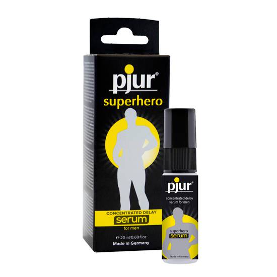 PJUR SUPERHERO SERUM RETARDANTE CONCENTRADO 20ML - Lubricantes Anales Cosmetica Erótica - Sex Shop ARTICULOS EROTICOS