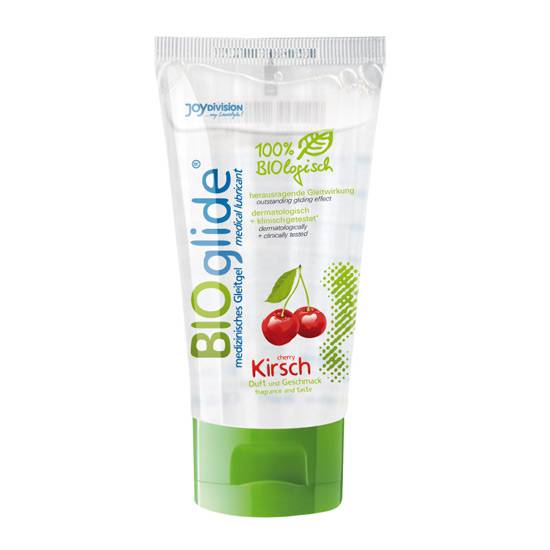 BIOGLIDE LUBRICANTE SABOR CEREZA 80 ML - Cosmética Erótica con sabores - Sex Shop ARTICULOS EROTICOS