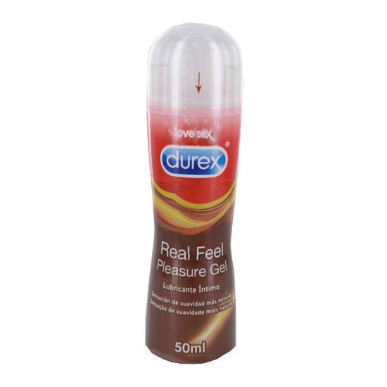 DUREX REAL FEEL PLEASURE GEL LUBRICANTE INTIMO 50ML - Cosmética Erótica Natural - Sex Shop ARTICULOS EROTICOS