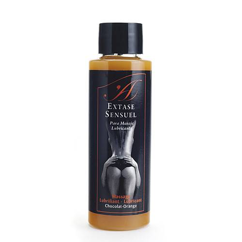 EXTASE SENSUEL LUBRICANTE CHOCOLATE Y NARANJA - Cosmetica Erótica Aceites Aromáticos - Sex Shop ARTICULOS EROTICOS