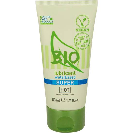 HOT BIO LUBRICANTE SUPER 50 ML - Cosmética Erótica con Base de Agua - Sex Shop ARTICULOS EROTICOS