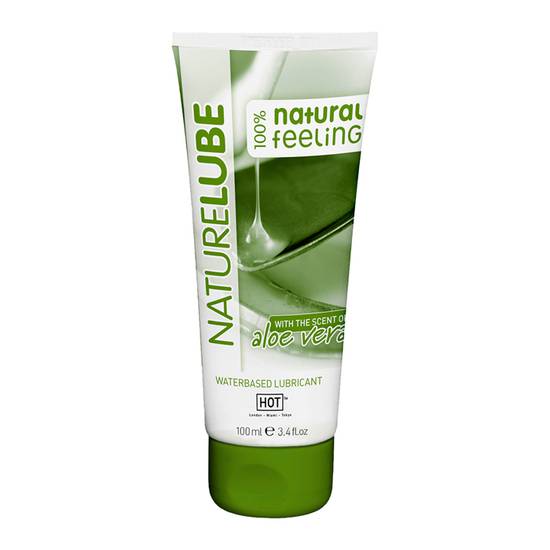 HOT NATURE LUBRICANTE ALOEVERA 100 ML - Cosmetica Erótica Aceites Aromáticos - Sex Shop ARTICULOS EROTICOS