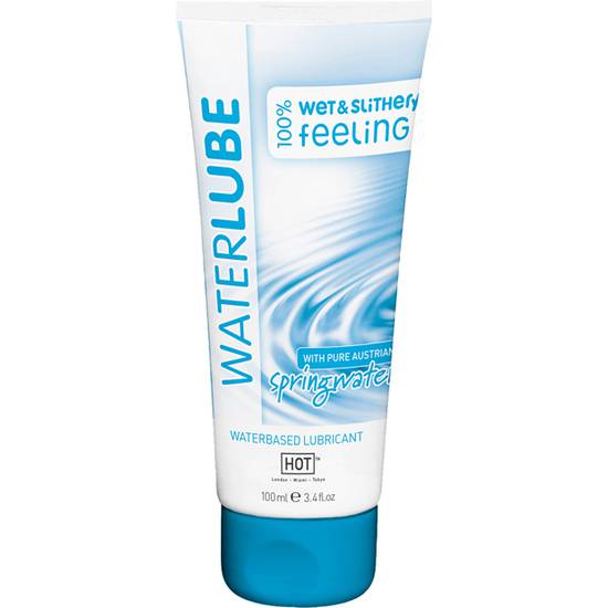 HOT NATURE LUBRICANTE BASE DE AGUA 100 ML - Cosmética Erótica con Base de Agua - Sex Shop ARTICULOS EROTICOS