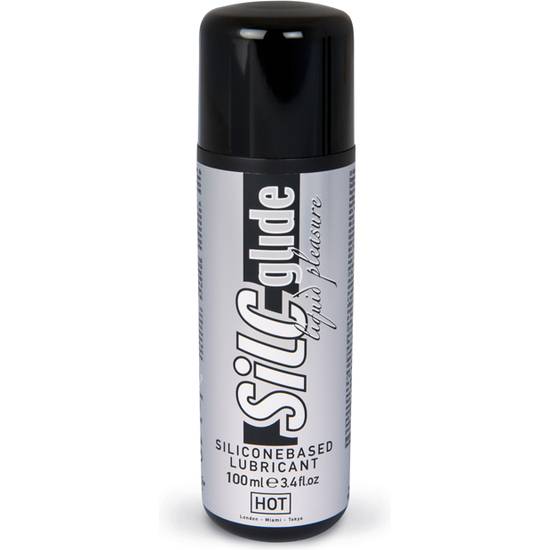 HOT SILC GLIDE LUBRICANTE BASE SILICONA 100 ML - Cosmética Erótica con Base de Silicona - Sex Shop ARTICULOS EROTICOS