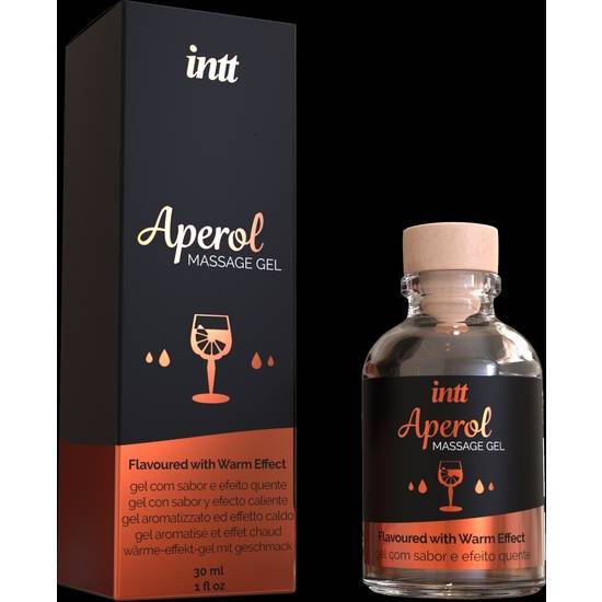 INTT GEL DE MASAJE APEROL - 30ML - Cosmética Erótica Cremas Masaje - Sex Shop ARTICULOS EROTICOS