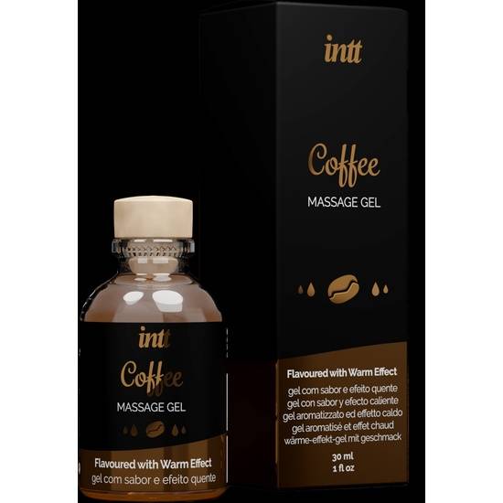 INTT GEL DE MASAJE DE CAFÉ - 30ML - Cosmética Erótica Cremas Masaje - Sex Shop ARTICULOS EROTICOS