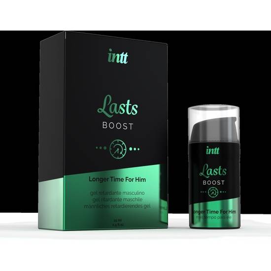 INTT LASTS BOOST GEL RETARDANTE 15ML - Cosmética Erótica Cremas Retardantes - Sex Shop ARTICULOS EROTICOS