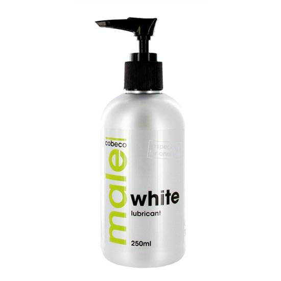 MALE LUBRICANTE BLANCO 250 ML - Cosmética Erótica Natural - Sex Shop ARTICULOS EROTICOS