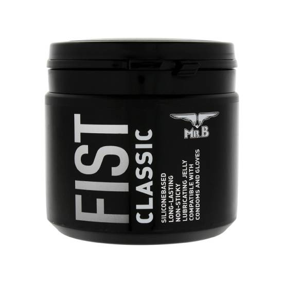 MISTER B FIST LUBRICANTE SILICONA CLASICO 500 ML - Cosmética Erótica con Base de Silicona - Sex Shop ARTICULOS EROTICOS