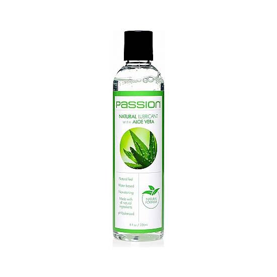 PASSION LUBRICANTE NATURAL ALOE VERA 236ML - Cosmetica Erótica Aceites Aromáticos - Sex Shop ARTICULOS EROTICOS