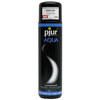 PJUR AQUA LUBRICANTE BASE AGUA 100 ML - Cosmética Erótica con Base de Agua - Sex Shop ARTICULOS EROTICOS