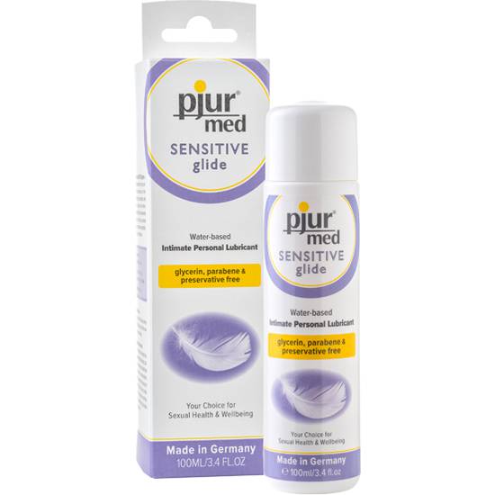 PJUR MED SENSITIVE GLIDE LUBRICANTE BASE DE AGUA - Cosmética Erótica con Base de Agua - Sex Shop ARTICULOS EROTICOS