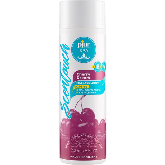 PJUR SPA SCENTOUCH GEL DE MASAJE CEREZA 200 ML - Cosmética Erótica con Base de Agua - Sex Shop ARTICULOS EROTICOS