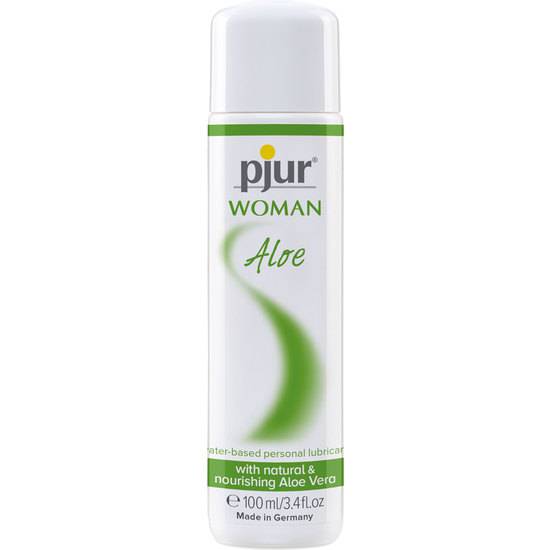 PJUR WOMAN LUBRICANTE ALOE BASE DE AGUA 100ML - Cosmética Erótica con Base de Agua - Sex Shop ARTICULOS EROTICOS